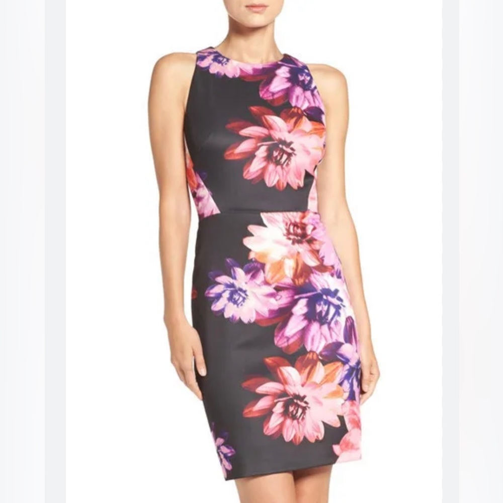 Vince Camuto Floral Sheath Dress